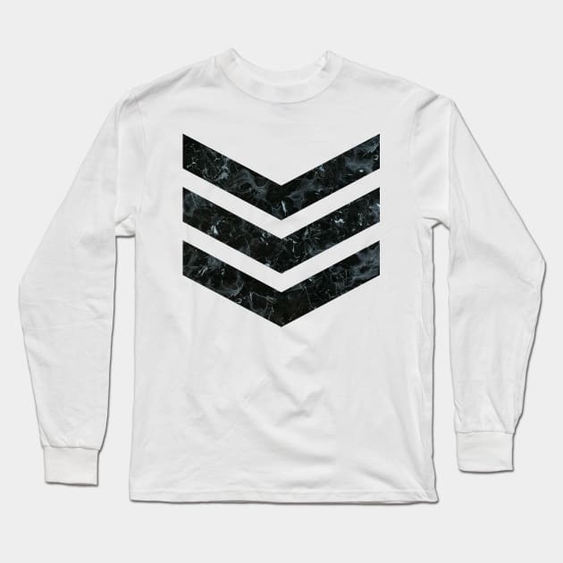 Marble - Army Long Sleeve T-Shirt by aleibanez